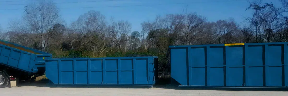 Containerdienst: Müllcontainer