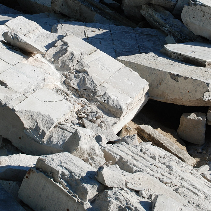 Betonbruch entsorgen